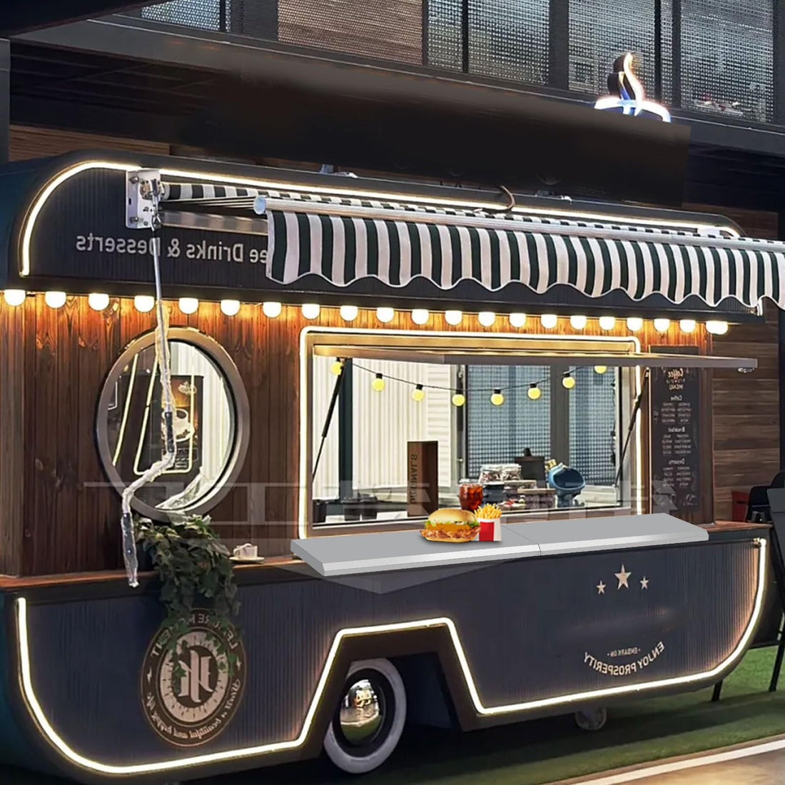 Garvee Folding Concession Shelf 72" x 12" - 304 Stainless Steel, Wall Mount, Drop Down, for Food Truck, BBQ, Restaurant