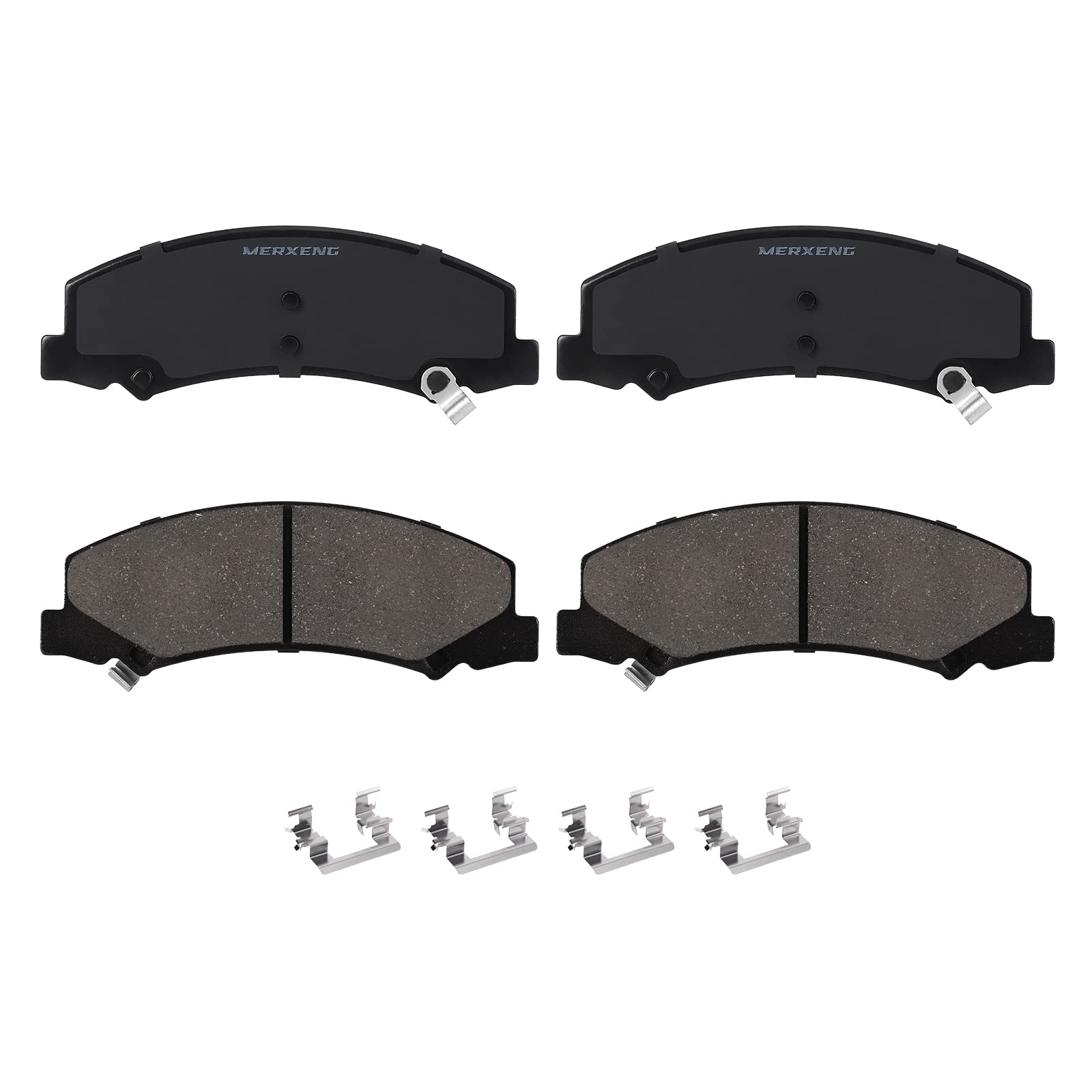 Garvee Enhanced Durability Rear Brake Kit for 2007-2017 off-road vehicle Wrangler & 2018 Wrangler JK - Drilled & Slotted Rotors - Carbon Ceramic Pads - OE Replacement - Complete Rear Replacement