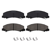 Garvee Enhanced Durability Rear Brake Kit for 2007-2017 off-road vehicle Wrangler & 2018 Wrangler JK - Drilled & Slotted Rotors - Carbon Ceramic Pads - OE Replacement - Complete Rear Replacement