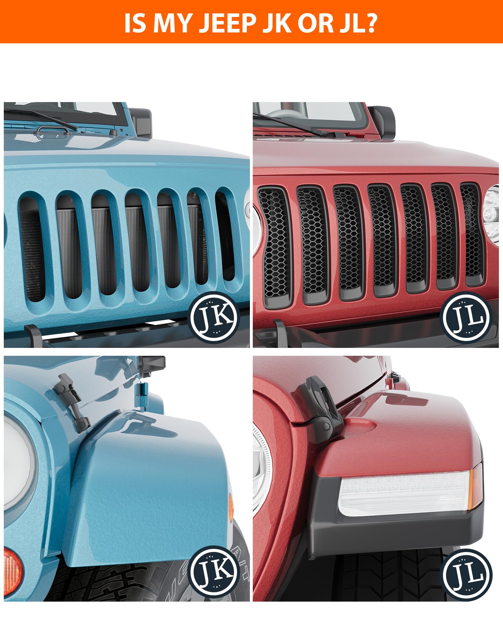 Garvee 6 Inch Running Boards for Wrangler JL 2DR 2018-2025, 550LB Capacity, Non-Slip, Carbon Steel, Black Powder Coating, Manual Included, Off-Road Use