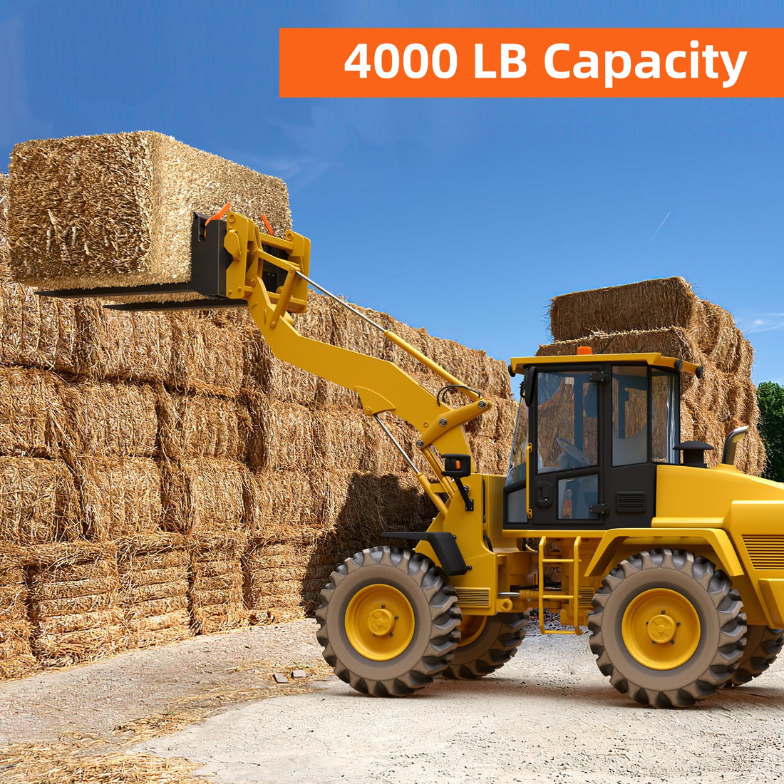 Garvee Universal Adjustable Skid Steer Adapter Quick Attach Tach Attachment Conversion Plate Adapter Compatible for Bobcat Kubota