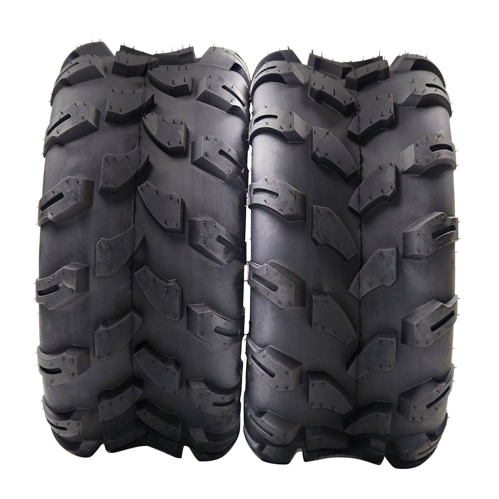Garvee 18x9.5-8 ATV Tires, 4PR All Terrain Tubeless, Pack of 2, for ATV UTV Trail Sand Mud Off-Road
