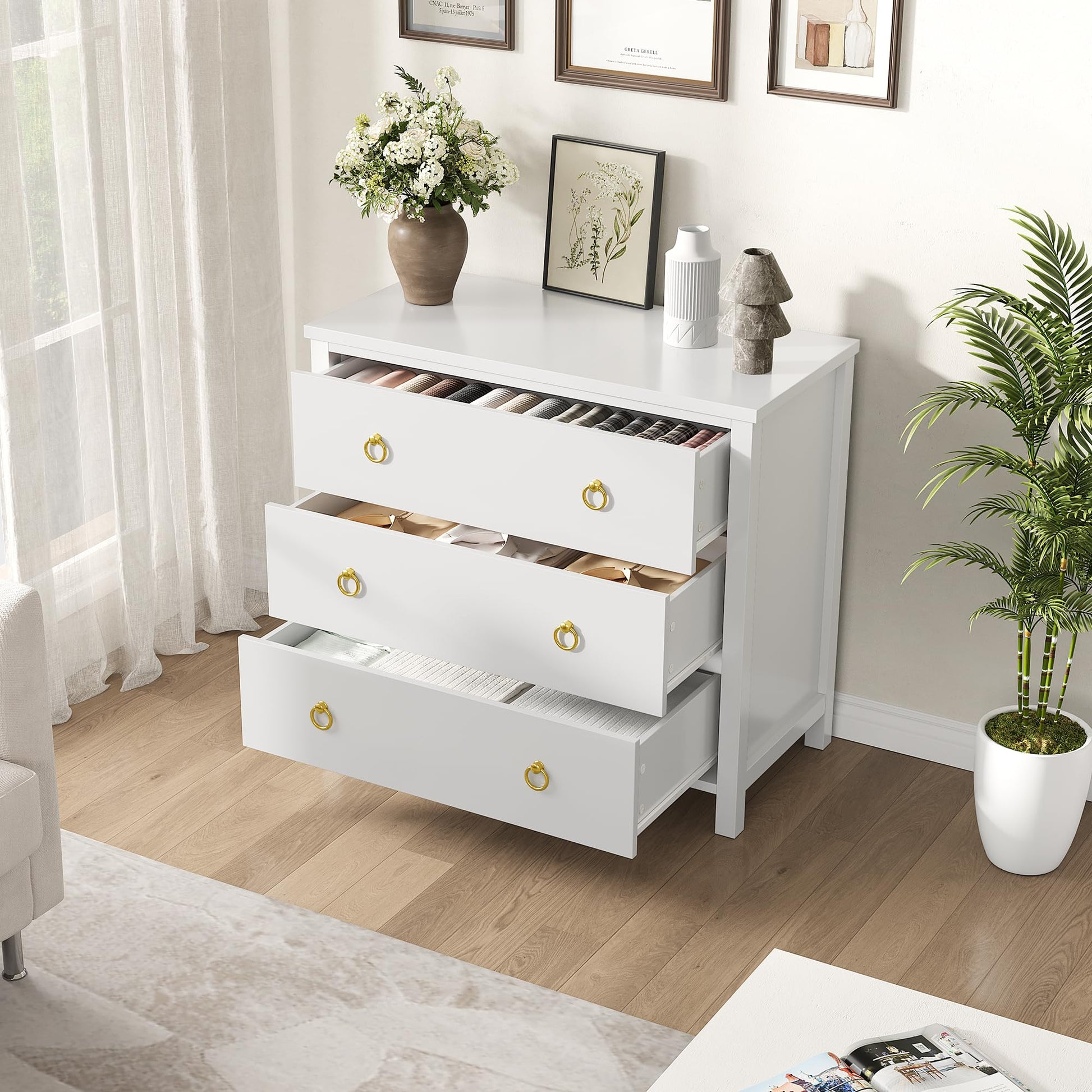 GARVEE 3 Dresser for Bedroom GARVEE 3 Dresser for Bedroom
