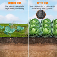 3.2oz 6.5*300ft Premium Landscape Fabric, Weed Block Pro - GARVEE