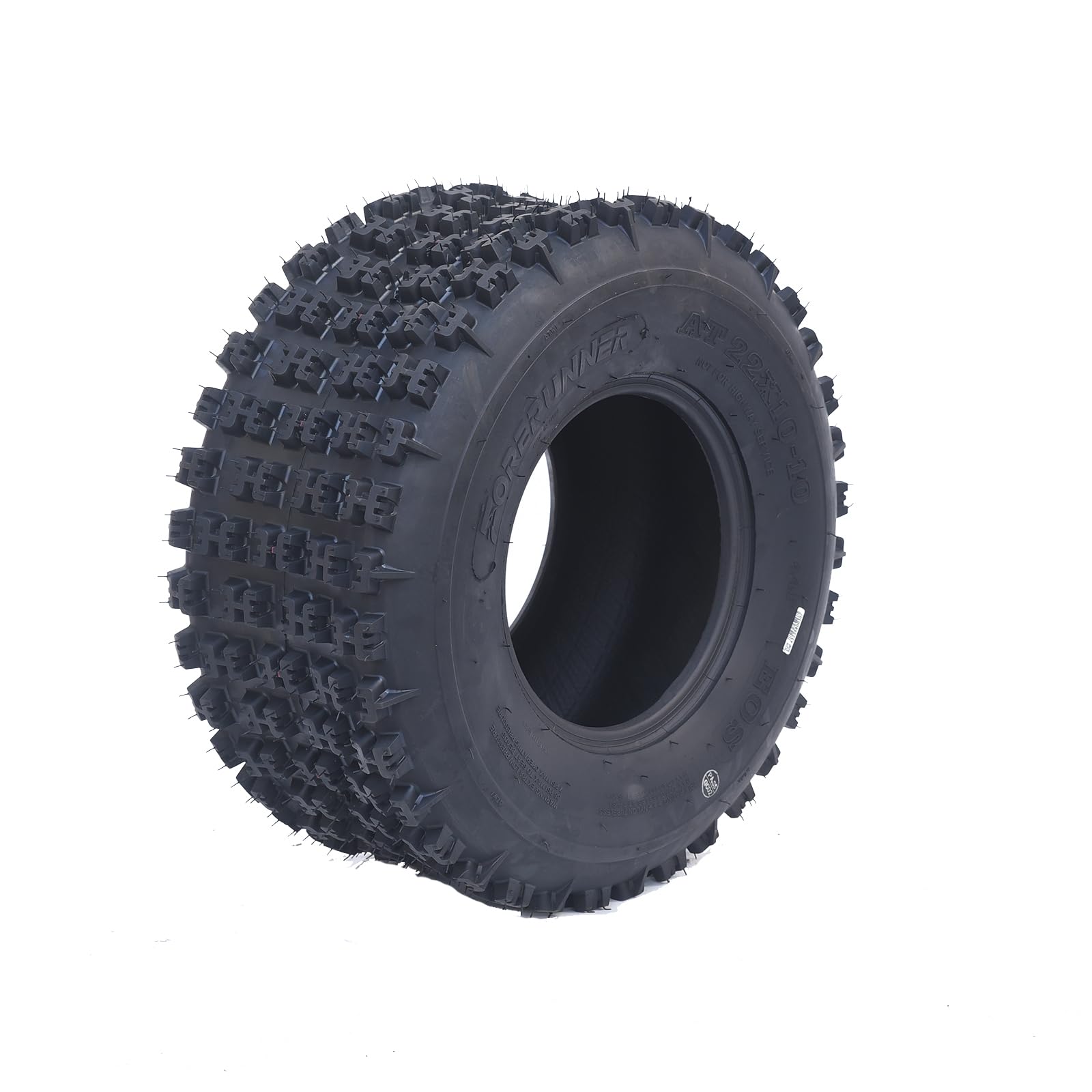 Garvee AT22x10-10-6PR TL EOS Tire - All Terrain 22x10x10 Tires, Rim 10x8, OD 22in, SW 10in, Max Load 355lbs each Tire, LCI/SI 44F