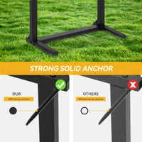 Garden Hose Holder Water Hose Holder with 6 Hooks - GARVEE