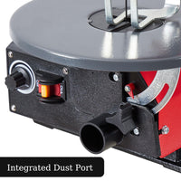 Garvee 16-Inch Variable Speed Scroll Saw, Extra-Large Adjustable Tilting Work Table and Led Work Light