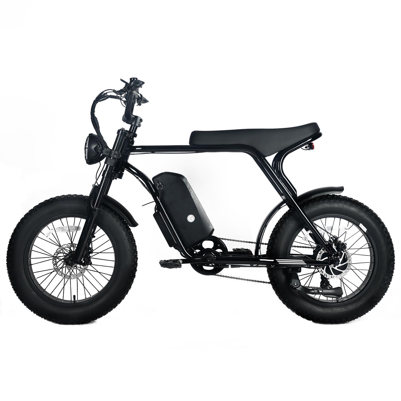 Garvee Electric Mountain Bike for Adults | 20" x 4.0 Fat Tires, 1000W Motor, 48V 20Ah Removable Battery, Max Speed 20MPH, Shi Mano 7-Speed for Off-Road Adventures