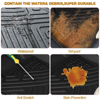 Garvee 4FT Truck Bed Mat for Hyundai Santa Cruz 2022-2025, Heavy Duty All-Weather TPE, Custom Fit, Easy Clean, Durable Pickup Trunk Liner