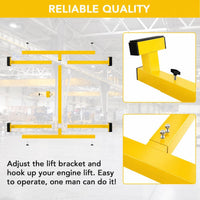 Garvee Truck Bed Lifter Box, Heavy-Duty Lift Support for Pickup Trucks, 800 lbs Weight Capacity, Ideal for Truck Beds, Yellow