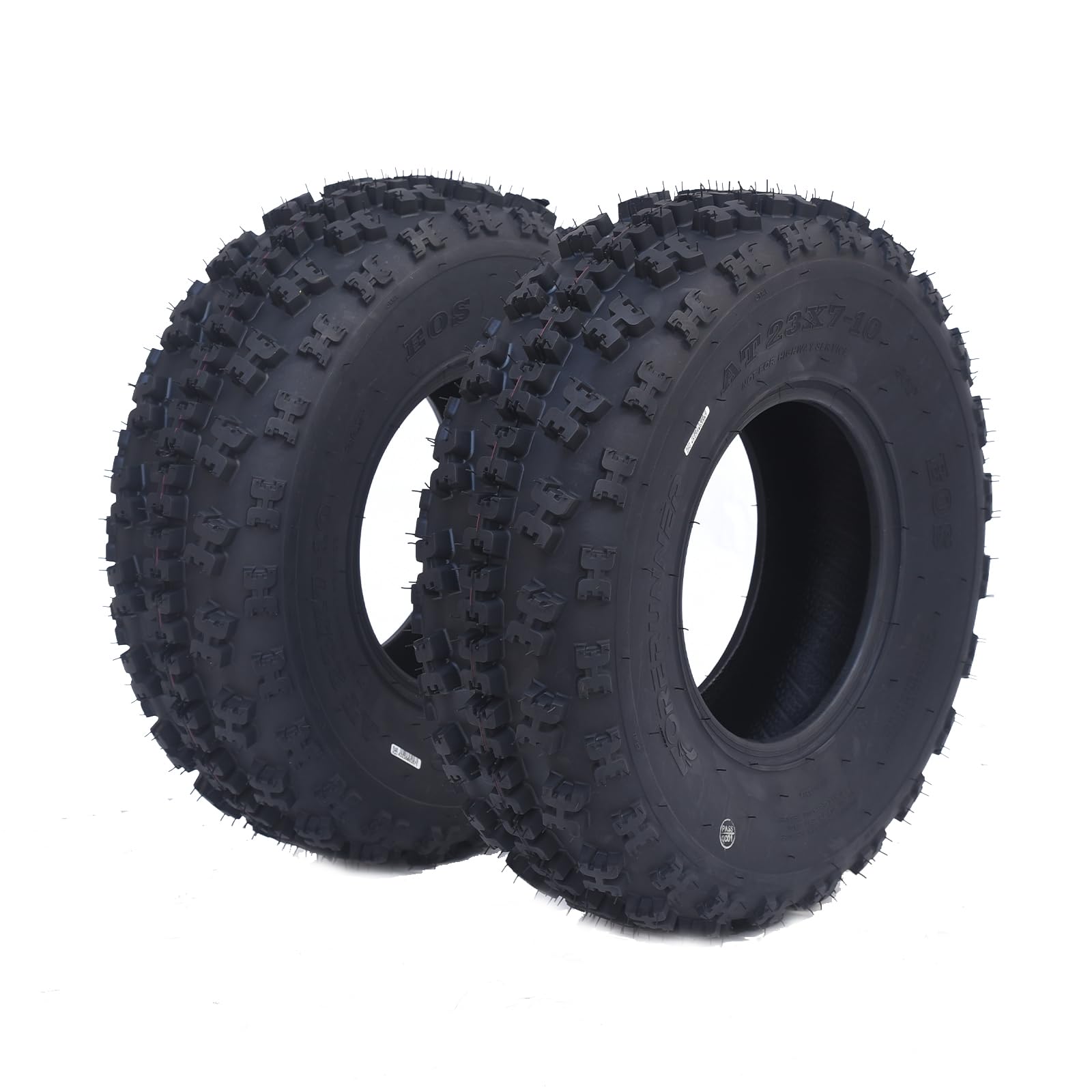 Garvee Set Of 2 All Terrain All-Season ATV/UTV Tire AT22x7-10-6PR TL EOS