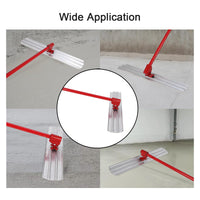 Garvee 48x8 Inch Bull Float Magnesium Concrete Float, Aluminum Alloy Concrete Float Tool, with 4 Handles and Bull Float Bracket, Finishing Bull Float Bull Concrete Kit for Concrete Finishing