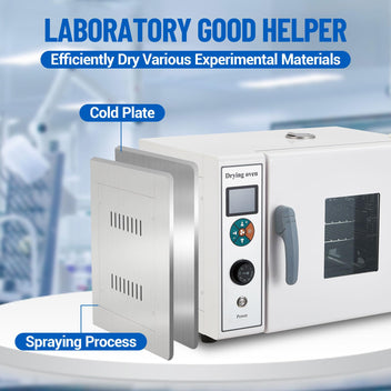 Garvee Lab Incubator, 20L Lab Incubator 600W, RT 5-70℃ Intelligent Control Scientific Digital Incubator, Temperature Control Medical Incubator