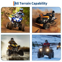 Garvee 27x9-14 ATV Tires (Set of 2) - 6PR Tubeless Heavy-Duty All-Terrain Tires for ATV/UTV, Ideal for Mud, Sand, Dirt, Snow, & Off-Road