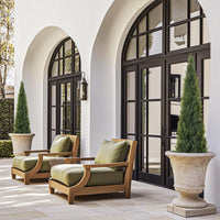 Garvee Artificial Cedar Topiary Trees for Home Decor, 4ft Fake Cypress Trees Potted Faux Evergreen Plants for Outdoor Indoor Front Porch Garden Set of 1