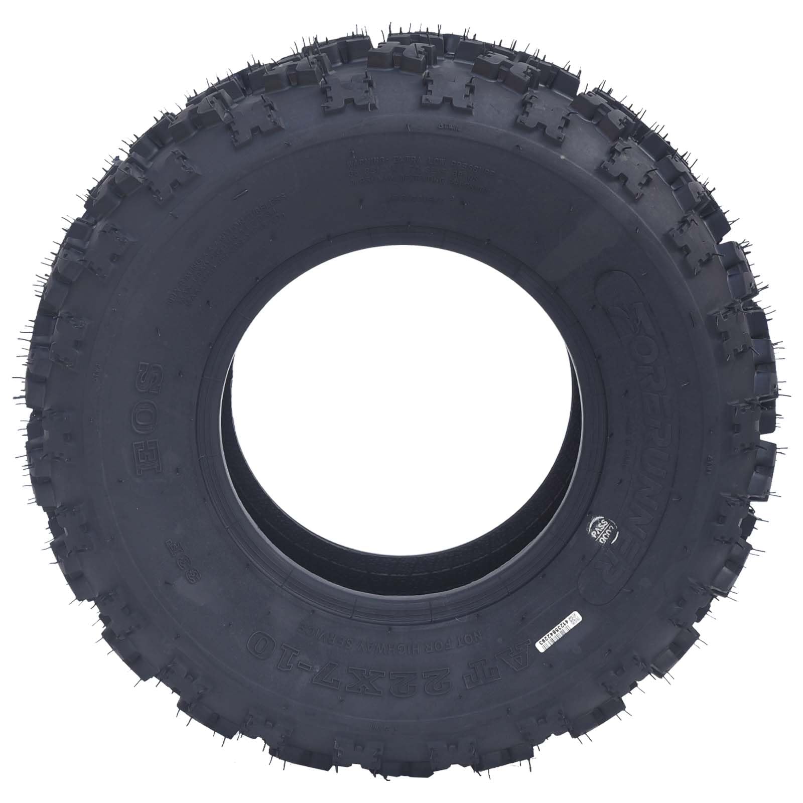 Garvee Set Of 4 ATV UTV All-Terrain Tires 22x7-10 Front 20x11-9 Rear 6-Ply Tubeless