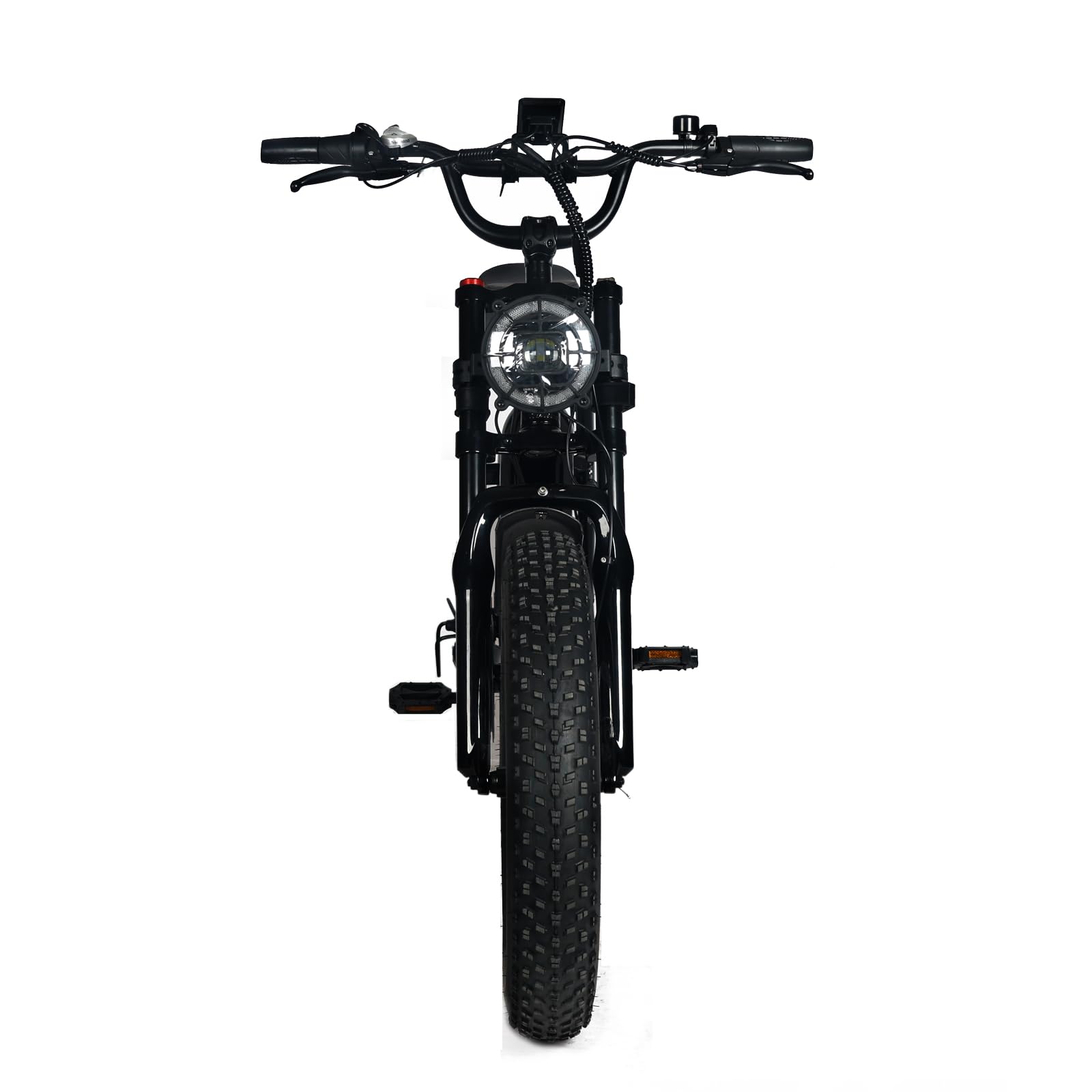 Garvee Electric Mountain Bike for Adults 20" x 4.0 Fat Tire, E-Bike 750W Motor 48V 15.6Ah Removable Battery, Max Speed 40MPH, Shi mano 7-Speed Adult Electric Bicycle for Off-Road Adventures, Black