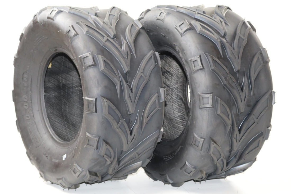 Garvee 16x6-8 ATV Tires, 4PR All Terrain 16x6-8 TL QD116 ATV UTV Trail Sand Mud Off-Road Tires (Pack of 2, Tubeless)