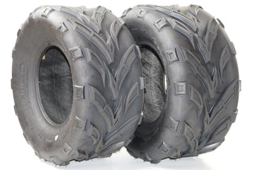 Garvee 16x6-8 ATV Tires, 4PR All Terrain 16x6-8 TL QD116 ATV UTV Trail Sand Mud Off-Road Tires (Pack of 2, Tubeless)