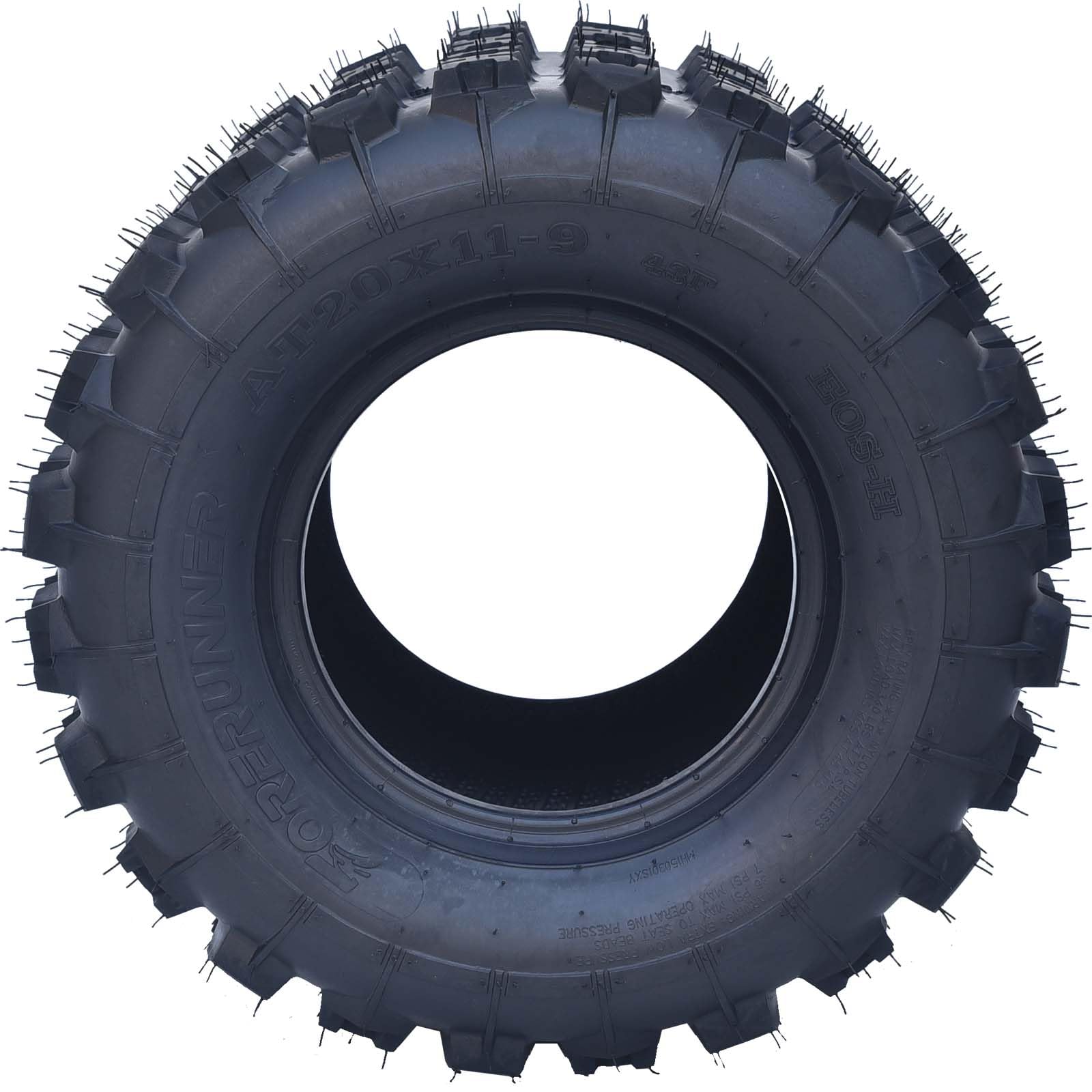 Garvee Set Of 4 ATV UTV All-Terrain Tires 22x7-10 Front 20x11-9 Rear 6-Ply Tubeless