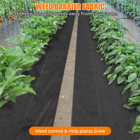 3.2oz 6.5*300ft Premium Landscape Fabric, Weed Block Pro - GARVEE