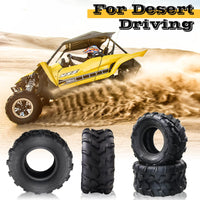 Garvee 18x9.5-8 ATV Tires, 4PR All Terrain Tubeless, Pack of 2, for ATV UTV Trail Sand Mud Off-Road