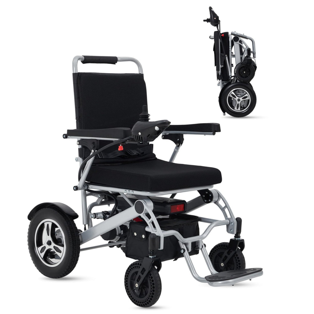 GARVEE 330 lb Capacity Electric Wheelchair for Adults – 30 Mile Battery Range, Foldable Lightweight Design, All-Terrain Mobility Chair
