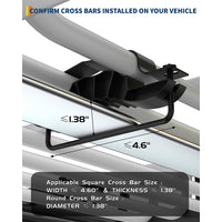 Garvee Spider 64"x 39"x 6" Roof Rack Basket Rooftop Cargo Carrier with Extension Black Car Top Luggage Holder Universal for SUV Cars