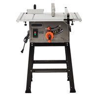 Multifunctional 10 Inch Table Saw 15A, 5000RPM with Bevel Cut