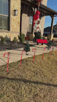 Garvee 29"W X 19.8"H Snow Shovel with 7-Position Angled Blade & Adjustable Handle, Heavy Duty Metal Snow Pusher Shovel with Wheels for Driveway, Doorway, Sidewalk, Pavement