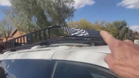 Garvee Spider 64"x 39"x 6" Roof Rack Basket Rooftop Cargo Carrier with Extension Black Car Top Luggage Holder Universal for SUV Cars