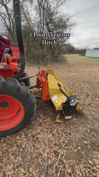 Garvee 3-Point Quick Hitch for Tractors, 3000 LBS Capacity, Heavy-Duty Steel, Easy Installation, Category 0 & 1 Compatible, Green, Farm Use