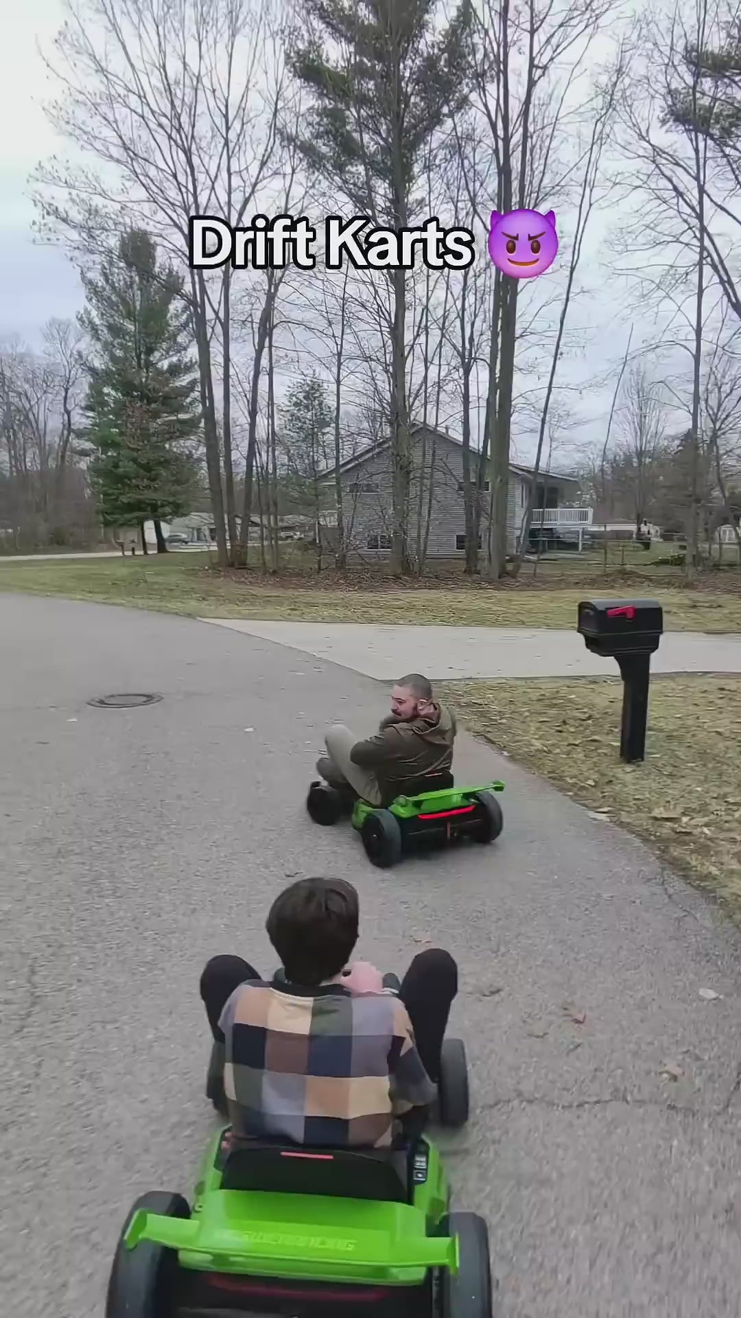 Garvee Ride - G Series: 24V Electric Go Kart, with 300W Strong Motor, Drift/Sport Mode, Big Battery, Eva Tire,Length Adjustment for Outdoor Racing Toy-Green