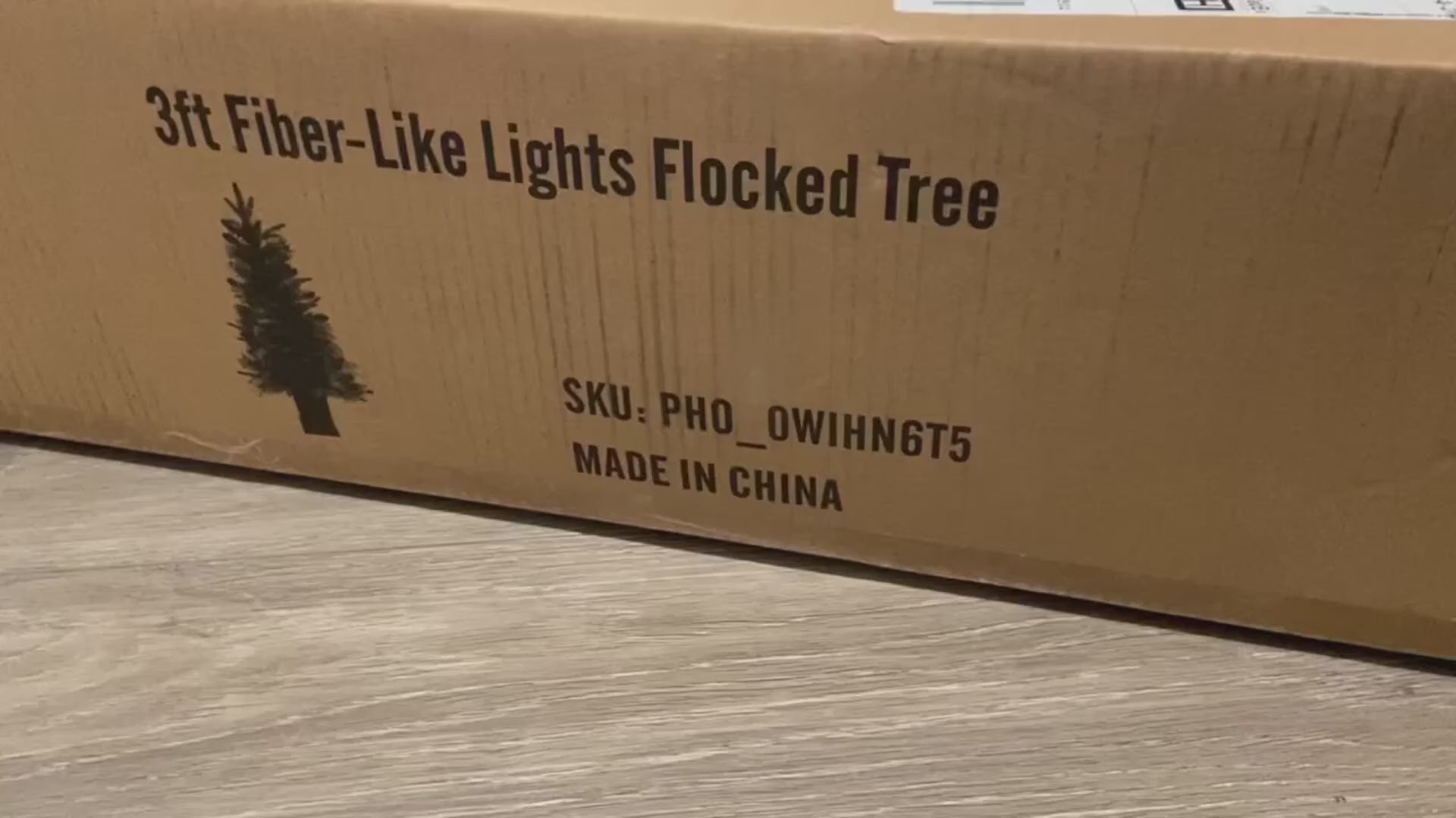 Garvee 3ft Pre-Lit Christmas Tree with 78 LED Lights, Artificial Christmas Tree with Snowflakes and Red Berries, 8 Lighting Modes, Lighting Snowman Base for Home, Porch, Office, Set of 2