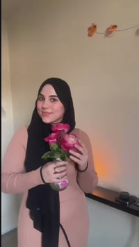 Garvee 5.9" Narrow Sofa Table with Outlets, Slim Console Table with Storage, MDF Board & Metal, Easy Assembly, for Living Room, Entryway, Hallway - Black