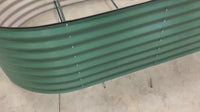 Garvee 8' X 4' X 2' Heavy-Duty Galvanized Raised Garden Bed – Large Metal Planter Box for Flowers, Vegetables, Herbs & Fruits – Rust-Resistant, Bottomless, Easy Assembly,Green