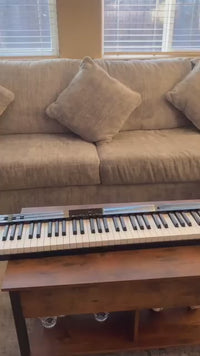 Garvee Piano Keyboard 88 Keys Semi-weighted, Full-Size Electric Keyboard Piano for Beginners,Portable Keyboard with Headphones,Sustain Pedal,Handbag,Bluetooth, USB MIDI