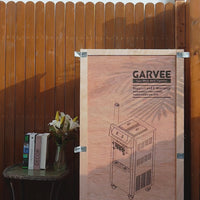 Garvee Commercial Soft Ice Cream Machine 3 Flavors Clean Led Panel Perfect for Restaurants Snack Bar Supermarkets 2200W (Without Pre-Chill)