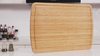 Garvee 30x20" Extra Large Cutting Board, Bamboo Stove Top Cover, Over the Sink Cutting Board with Juice Groove, Heavy Duty Charcuterie Board for Kitchen