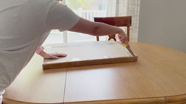 Garvee Cutting Board Durable Knife-Friendly Multi-Purpose Wood Easy to Clean Smooth Surface Portable for Home and Camping