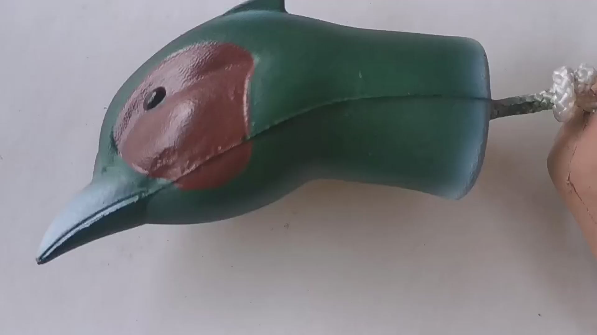 Garvee Duck Dog Toy Training Dummy Retrieving Duck Bumper Retriever Rope Toy for Small Medium Large Dogs