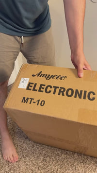 Garvee Electric Drum Set, Electronic Drum Set for Beginner with 150 Sounds, Drum Set for kids with 4 Quiet Electric Drum Pads, 2 Switch Pedal, Drum Throne, Drumsticks, On-Ear Headphones