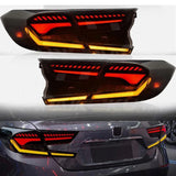 Garvee 2X For Honda Accord 10th Gen 2018-2022 LED Rear Tail Lights w/ StartUp Animation