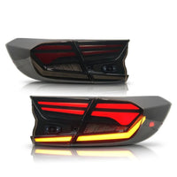 Garvee LED Tail Light Assembly for 2018‑2022 Honda Accord, 10th Gen, Left & Right Rear Lamps, Black, 1 Pair