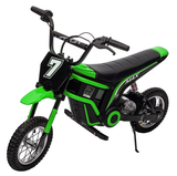 Garvee Ride - T Series: 24V-10A 350W Ride On Electric Dirt Bike For Kids Ages 5-17, 14.29MPH, 3-Speed - Green-7 - Green - 7