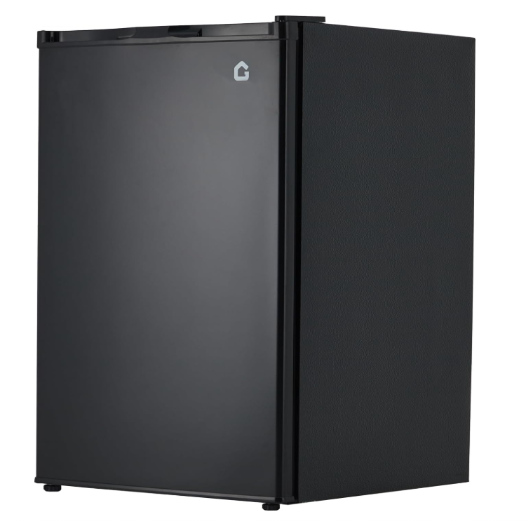 Garvee 4.5 Cu. Ft. Compact Refrigerator Single Door Mini Fridge Adjustable Shelves Dorm Office Kitchen Bedroom Bar Use Energy-Efficient Quiet Operation