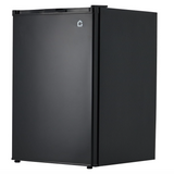 Garvee 4.5 Cu. Ft. Compact Refrigerator Single Door Mini Fridge Adjustable Shelves Dorm Office Kitchen Bedroom Bar Use Energy-Efficient Quiet Operation - Black