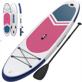 Garvee Inflatable Stand Up Paddle Board, 10'6"/11" Paddle Boards with Premium Accessories, Non-Slip EVA Deck, Ultra-Light Carry Bag Pump, SUP for Youth & Adults of All Skill Levels - 