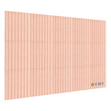 Garvee Self-Adhesive Felt Bulletin Board Tiles, 15-Pack Wall Pinboard Set (59 x 36 in Coverage) - Frameless Cork Board Alternative - Includes 30 Pushpins - Color: Pink Peach - Soft Tangerine Pink