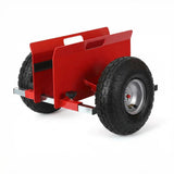 Garvee Heavy Duty Panel Dolly Cart – 660 lbs Capacity, Adjustable Slab and Drywall Carrier, 8" Pneumatic All-Terrain Wheels, Ideal for Moving Drywall, Plywood, Glass Panels, Doors – 2PCS Red - Red